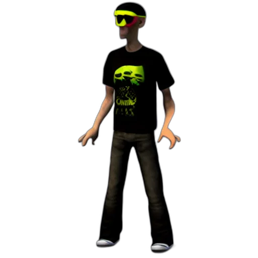 staff, 3d render, concept art, pixel art transparent PNG cut-out