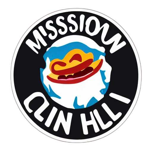 mission, hill, melts, logo transparent PNG cut-out