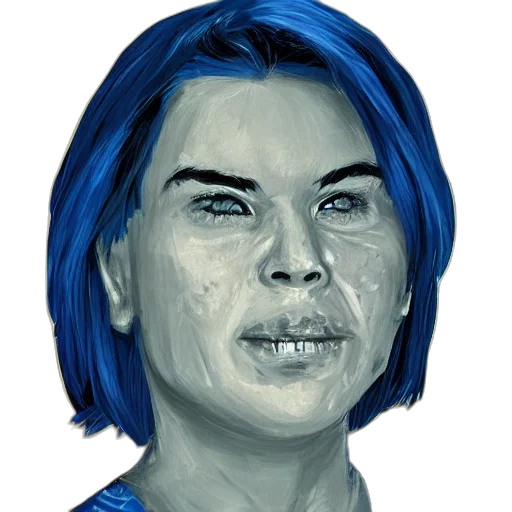 face, mask, staff, robot transparent PNG cut-out