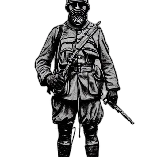 jacket, staff, weapon, concept art transparent PNG cut-out