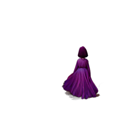 dress, crown, hat, staff transparent PNG cut-out