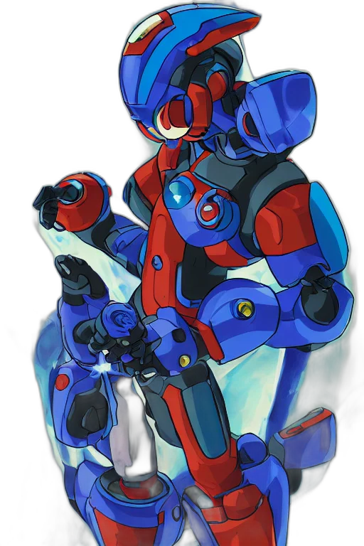 robot, weapon, concept art, watercolor transparent PNG cut-out