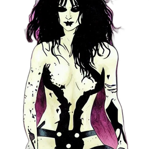 dress, comic book art, cartoon, concept art transparent PNG cut-out