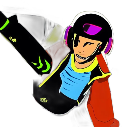 cartoon, anime, concept art, 3d render transparent PNG cut-out