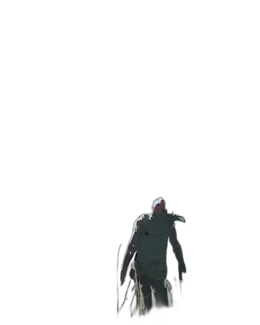 creature, mask, robot, staff transparent PNG cut-out