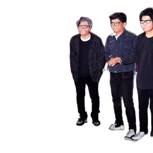 jacket, staff, 3d render, cartoon transparent PNG cut-out