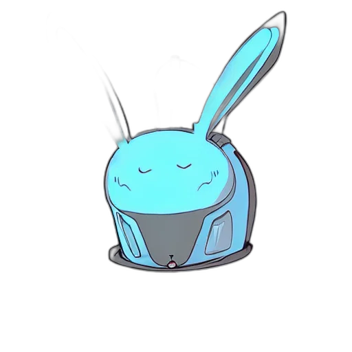 robot, staff, weapon, hat transparent PNG cut-out