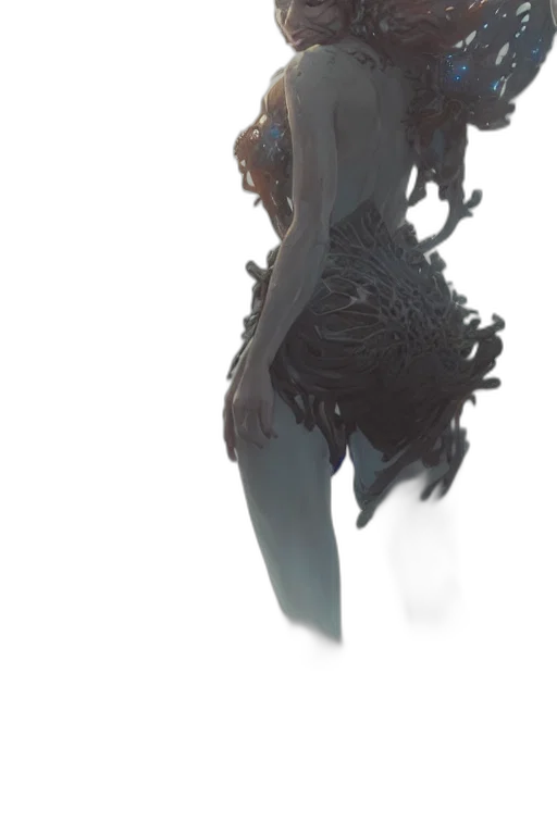 dress, creature, mask, dragon transparent PNG cut-out