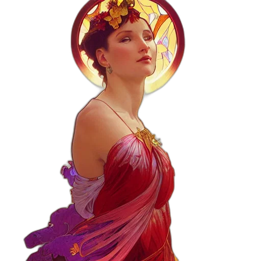 crown, dress, jewelry, staff transparent PNG cut-out