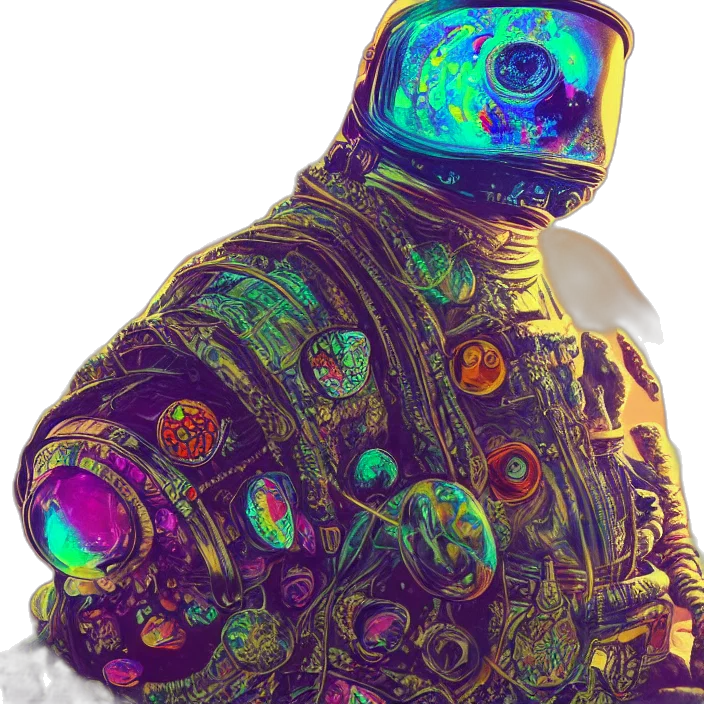 robot, jacket, mask, animal transparent PNG cut-out