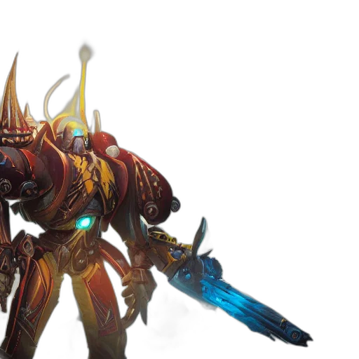 weapon, sword, robot, staff transparent PNG cut-out