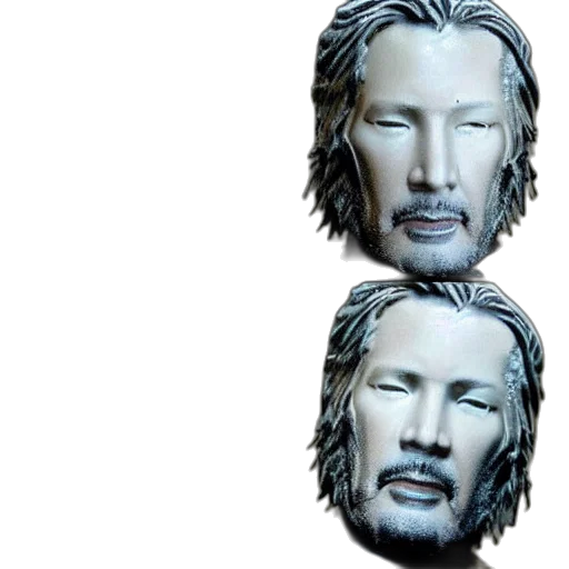 face, mask, hair, crown transparent PNG cut-out