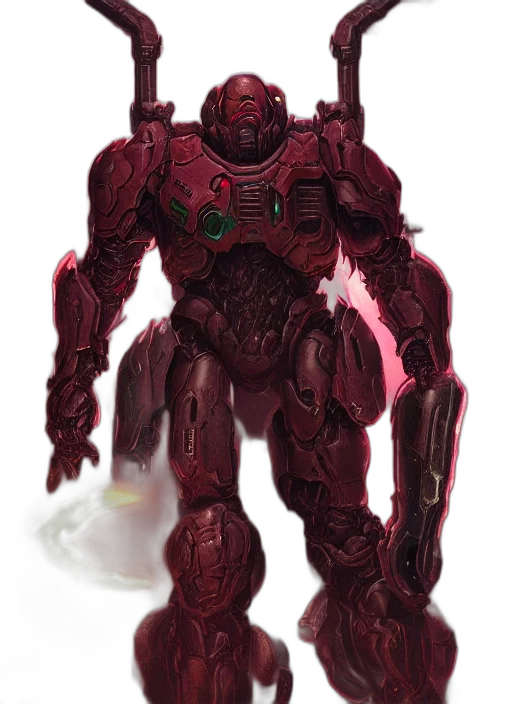 robot, creature, weapon, concept art transparent PNG cut-out