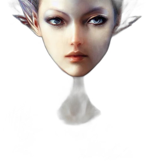 face, mask, creature, robot transparent PNG cut-out