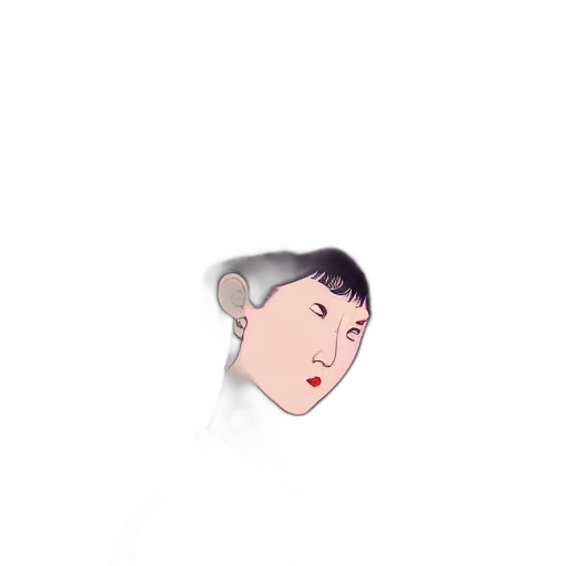 face, mask, hat, staff transparent PNG cut-out