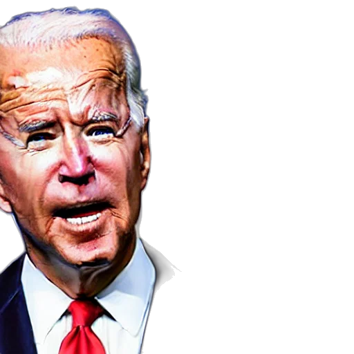 joe, biden, mullet transparent PNG cut-out