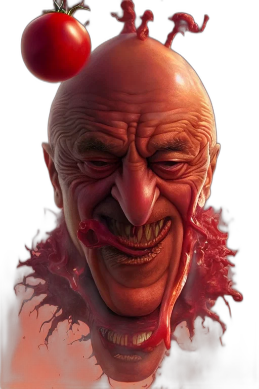 face, mask, creature, staff transparent PNG cut-out