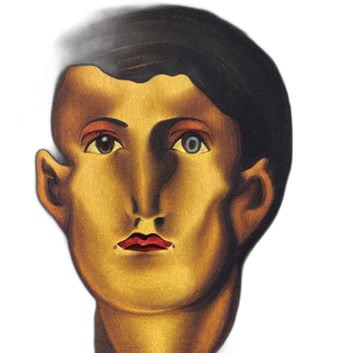 face, mask, robot, crown transparent PNG cut-out