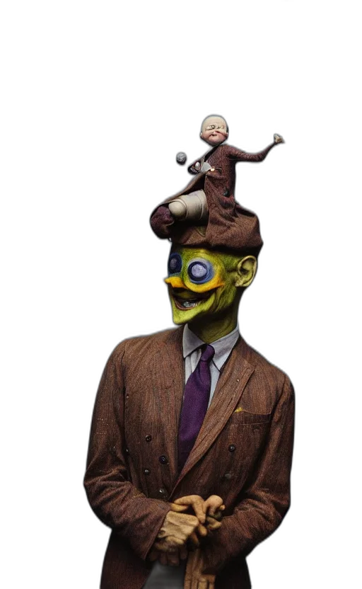 mask, creature, hat, face transparent PNG cut-out