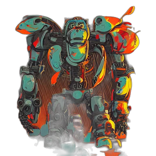 robot, creature, weapon, animal transparent PNG cut-out