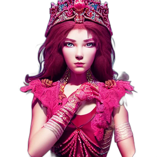 crown, jewelry, dress, face transparent PNG cut-out