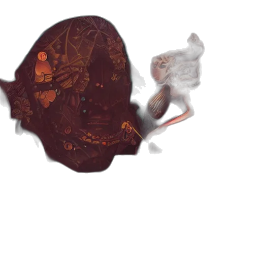 hat, dragon, mask, creature transparent PNG cut-out