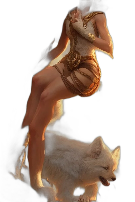 dress, weapon, dragon, creature transparent PNG cut-out