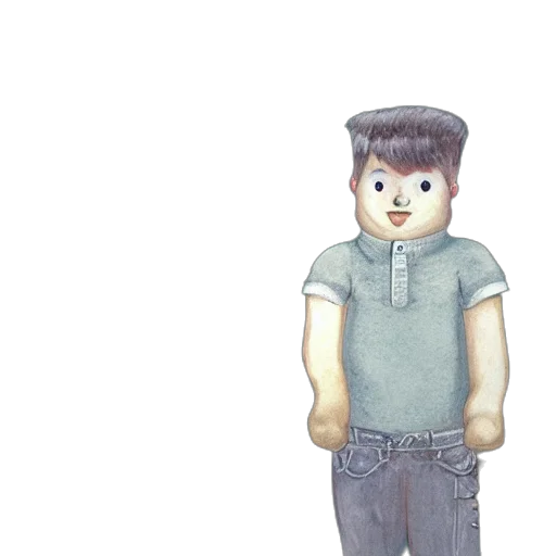 robot, staff, face, jacket transparent PNG cut-out
