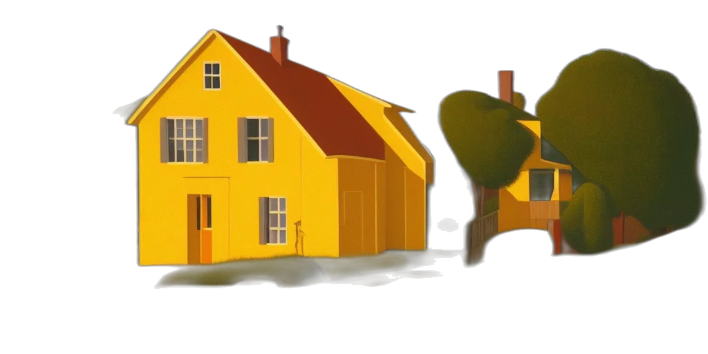 building, furniture, 3d render, concept art transparent PNG cut-out