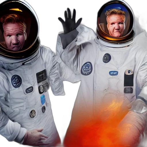 jacket, outer space, fire, gordon transparent PNG cut-out