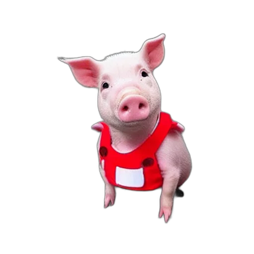 animal, 3d render, cute, mini transparent PNG cut-out
