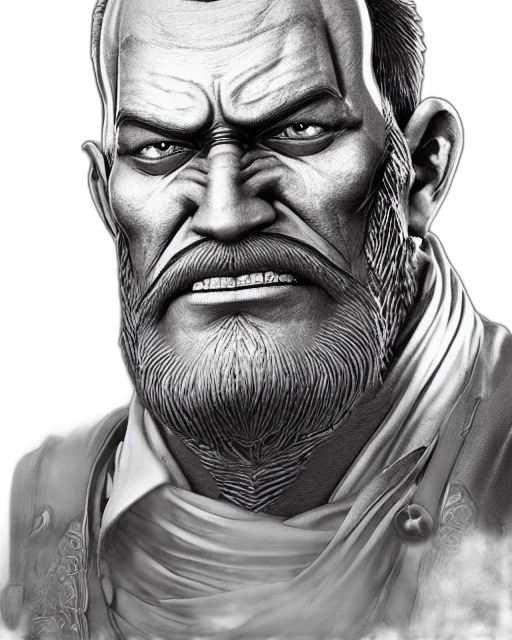 face, comic book art, fantasy art, concept art transparent PNG cut-out
