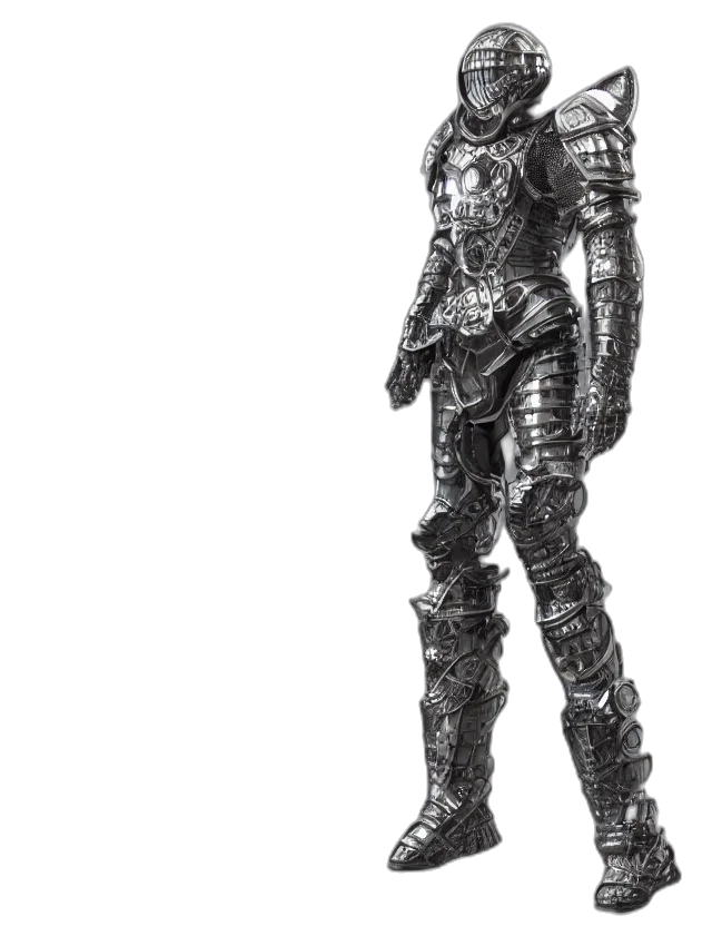 robot, staff, sword, weapon transparent PNG cut-out