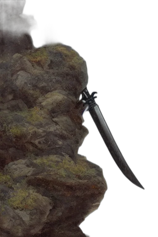 sword, weapon, dragon, staff transparent PNG cut-out