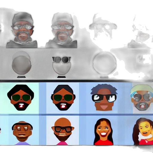 concept art, 3d render, cartoon, samuel transparent PNG cut-out