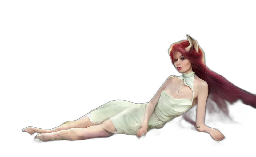 dress, concept art, fantasy art, photorealistic transparent PNG cut-out