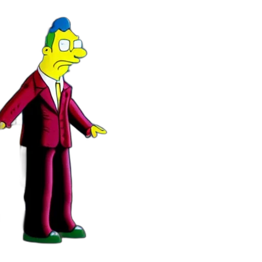 jacket, staff, hat, robot transparent PNG cut-out