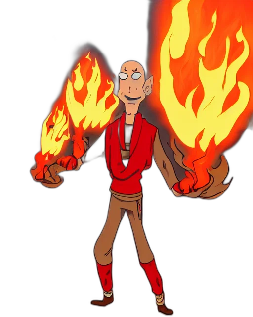 jacket, staff, cartoon, concept art transparent PNG cut-out