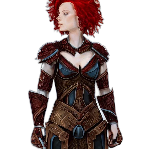 dress, fantasy art, concept art, comic book art transparent PNG cut-out