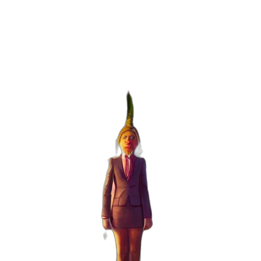 staff, hat, creature, crown transparent PNG cut-out