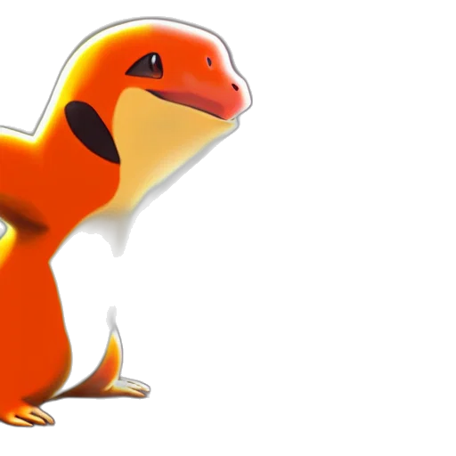animal, dragon, creature, 3d render transparent PNG cut-out