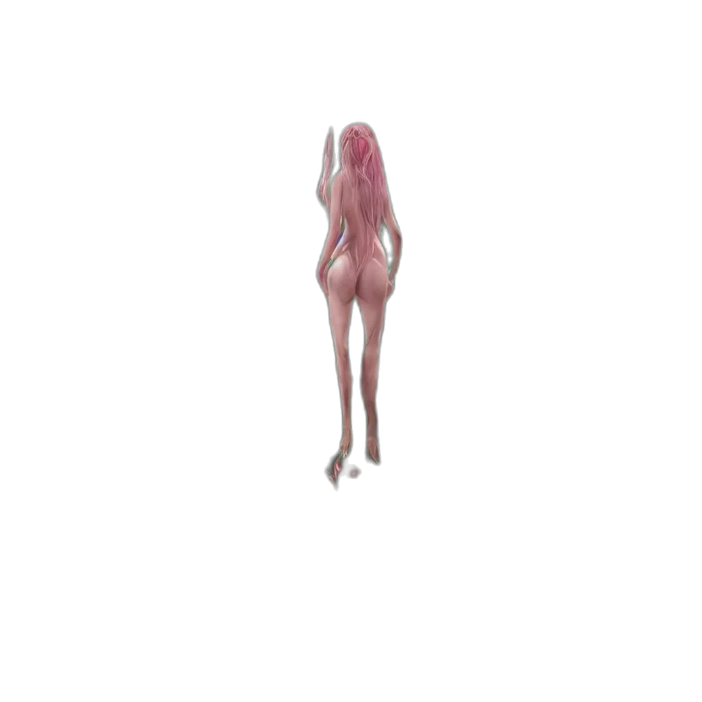 creature, hair, dress, animal transparent PNG cut-out