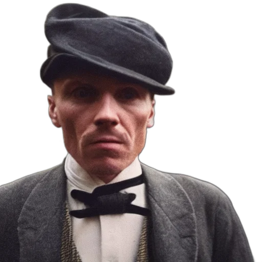 hat, face, staff, peaky transparent PNG cut-out