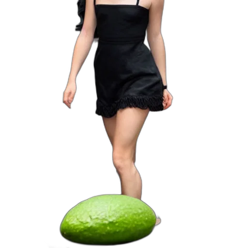 dress, creature, food, hat transparent PNG cut-out