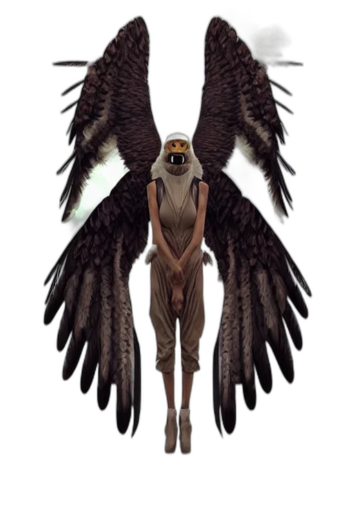 creature, animal, staff, mask transparent PNG cut-out