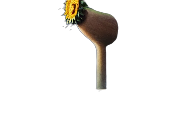 flower, staff, weapon, crown transparent PNG cut-out