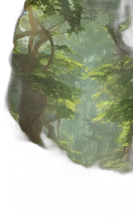 tree, dragon, mask, concept art transparent PNG cut-out