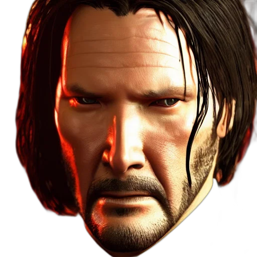 face, mask, hair, weapon transparent PNG cut-out