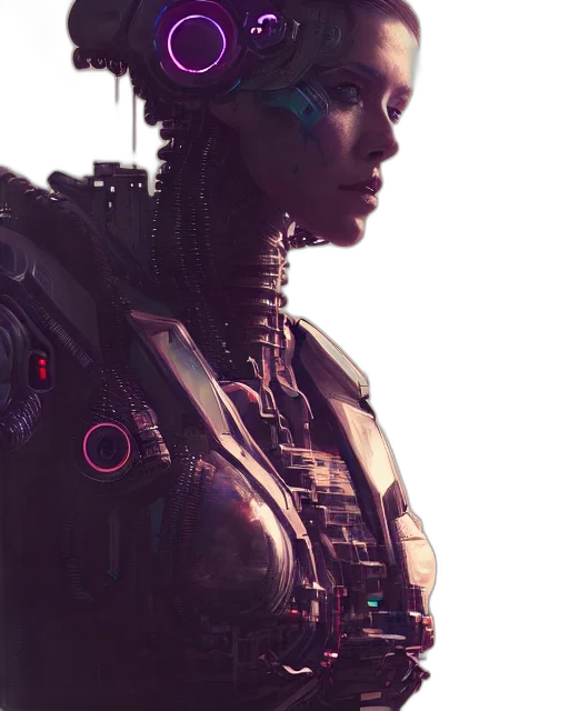 robot, face, dress, jacket transparent PNG cut-out