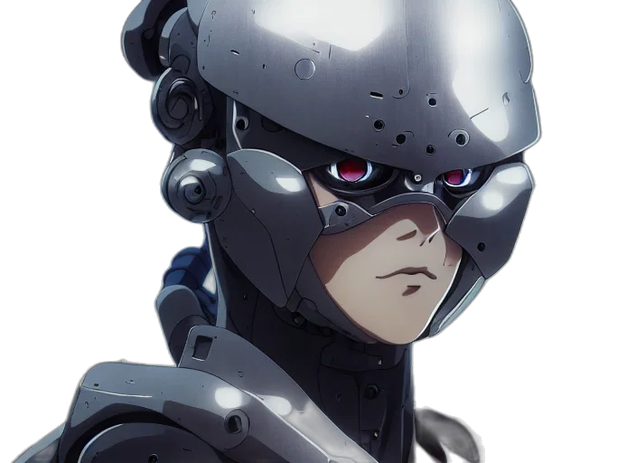 robot, face, mask, hat transparent PNG cut-out